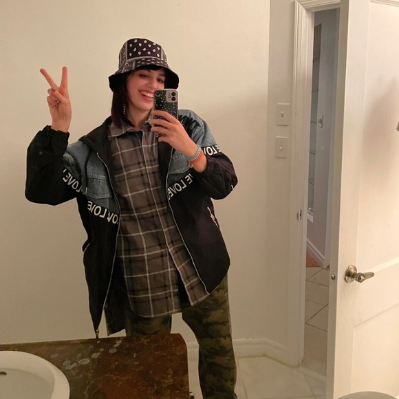 Bandana Bucket Hat from Italy - Picture 4 of 5